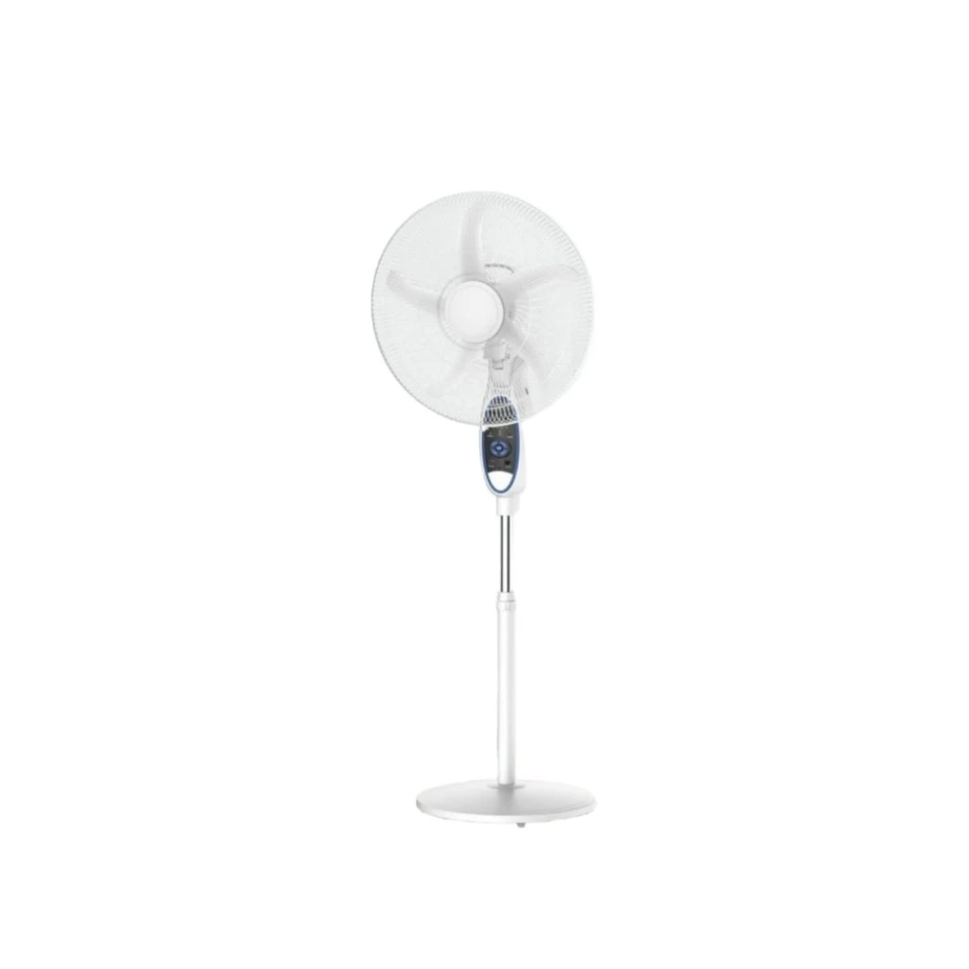 General 18" Rechargeable Stand Fan GP-2938HRS – 40W, 30H Runtime, LED Light